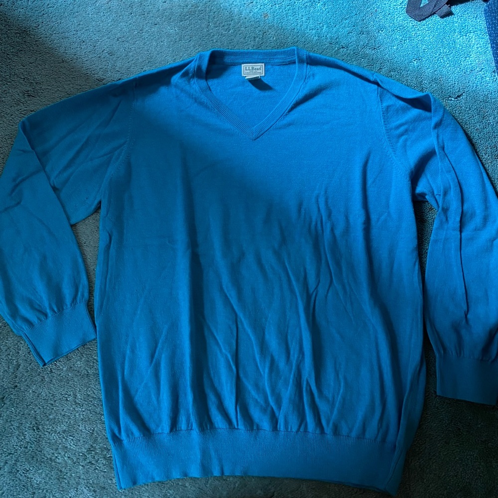 Llbean Vneck Sweater